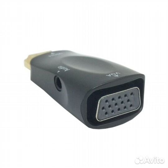 Конвертер hdmi- VGA с аудио. новые