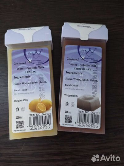 Воск в картриджах для депиляции