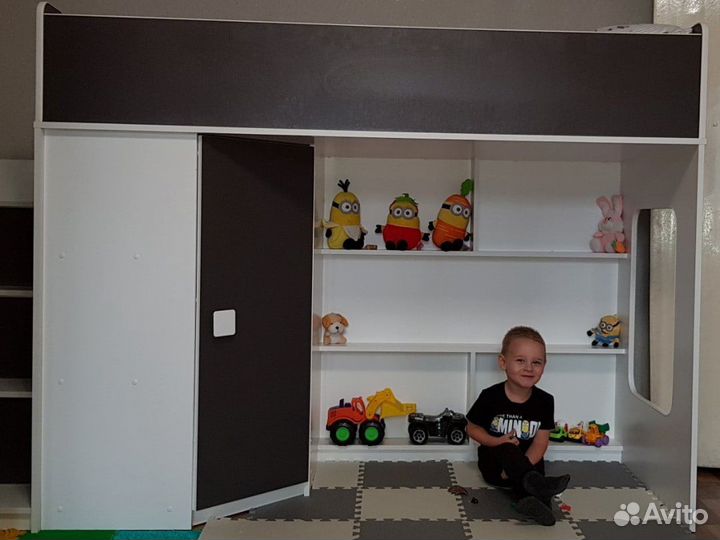 Детская кровать чердак