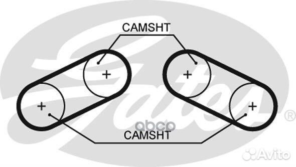 Ремень грм 5526XS Gates