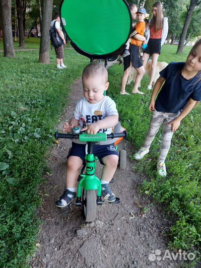 Трехколесный велосипед-коляска kreiss