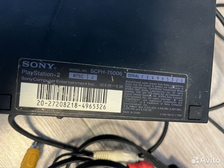 Sony playstation 2 ps2 приставка