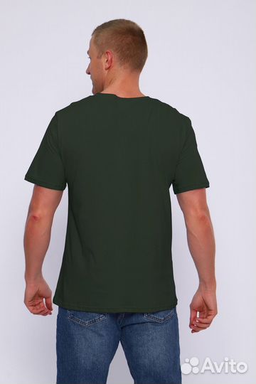 Футболка Wanted - хаки. Оптом