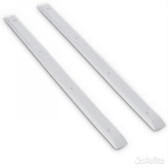 Наклейка на сноуборд crab grab skate rails white&