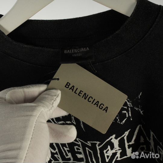 Свитшот Balenciaga DIY Metal черный