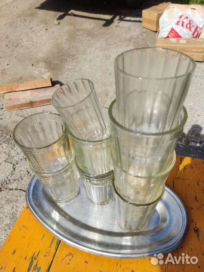 Стаканы граненые СССР