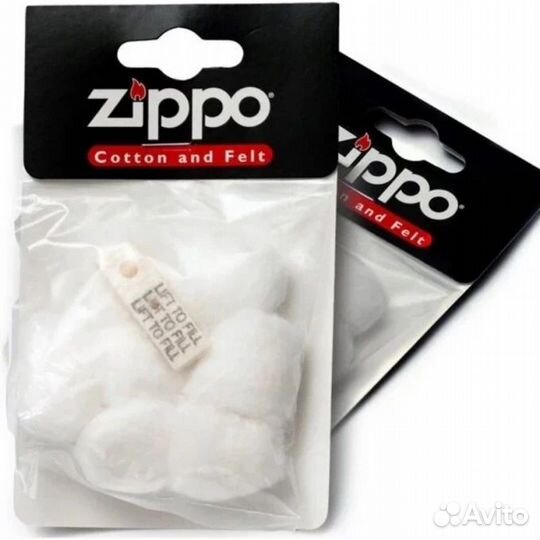 Сменная вата для зажигалок Zippo
