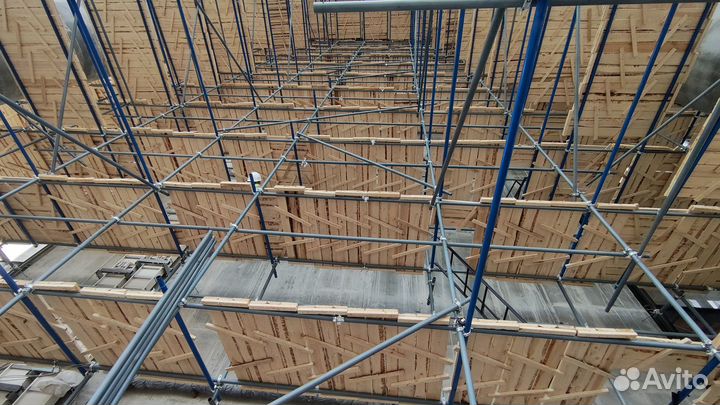 Монтаж строительных лесов