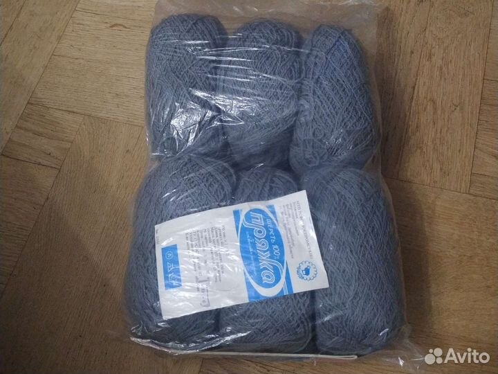 Пряжа шерсть, 100