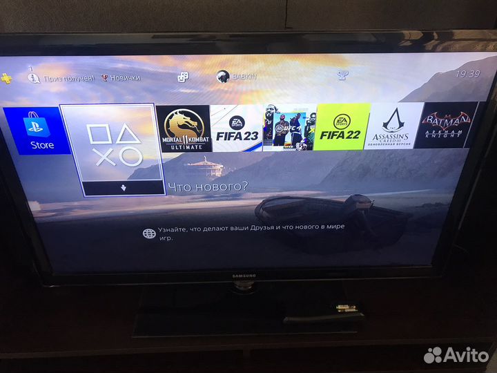 Ps4 slim 1tb с играми