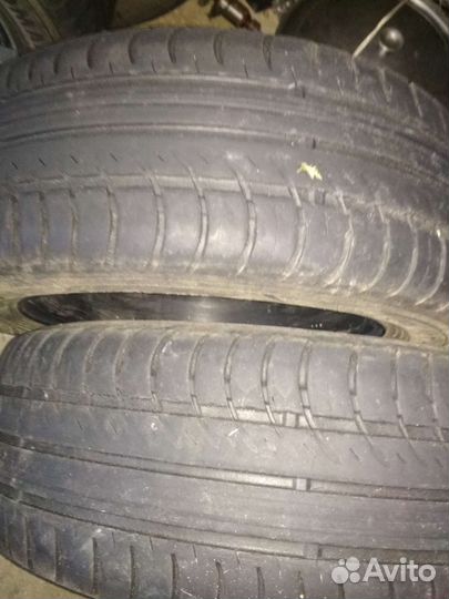 Литые диски r14 с резиной летней