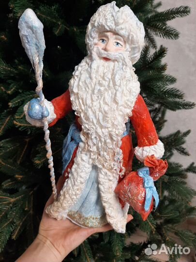 Дед мороз ватный