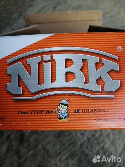 Задние тормозные колодки nibk PN 2702