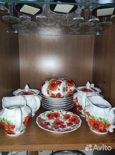 Чайный сервиз Маки, Вербилки