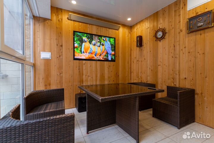 Сауна, бассейн, летняя терраса