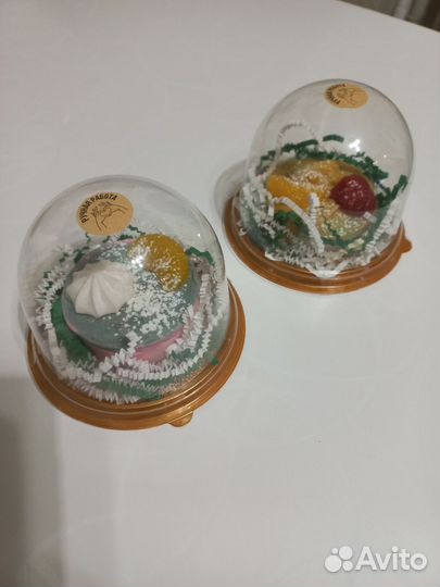 Мыло ручной работы, соевые фигурные свечи