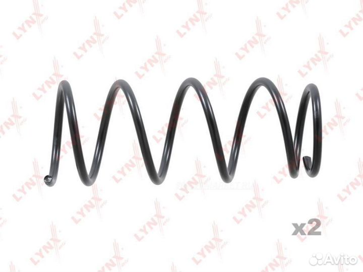 Lynxauto SC-2968 Пружина подвески перед прав/лев