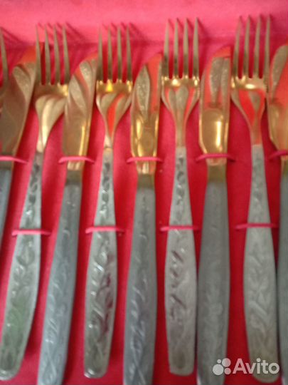 Столовый набор ложки и вилки СССР