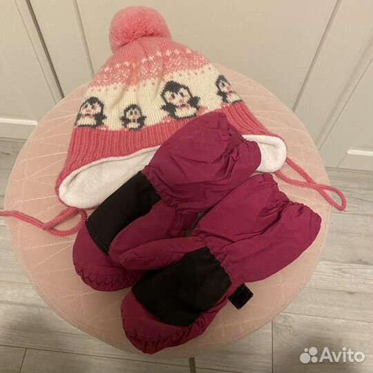 Шапка и варежки