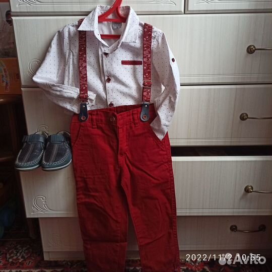 Костюм +туфли