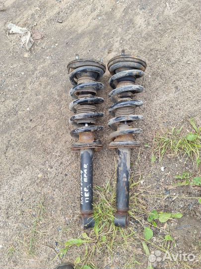 Передние стойки митсубиси паджеро 4