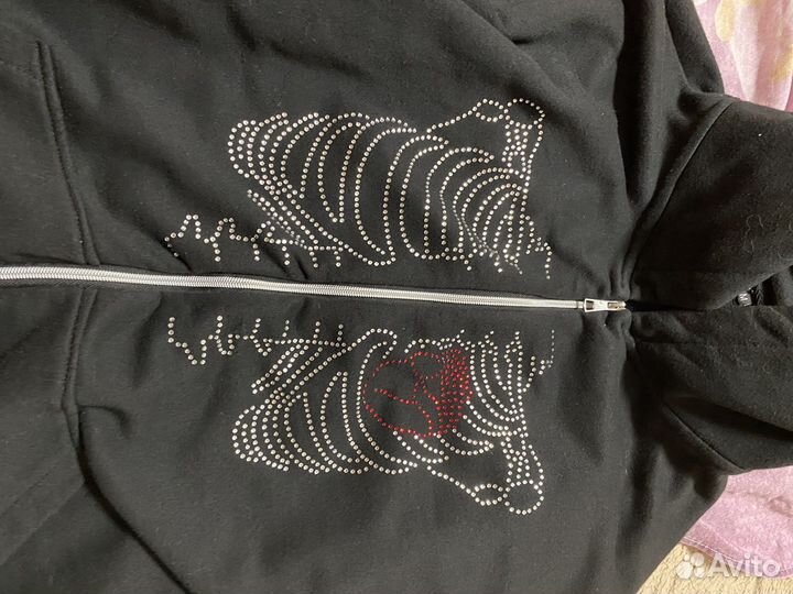 Зипка со стразами