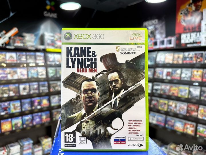 Игры для Xbox 360: Kane and Lynch: Dead Men