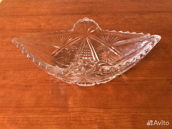 Вазочки хрустальные в ассортименте