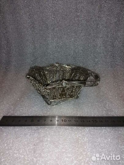 Сухарница, конфетница СССР, Скань