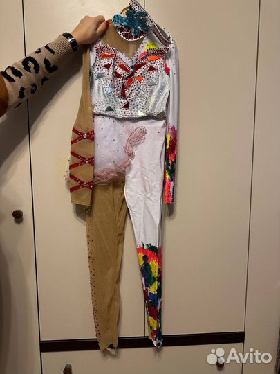 Костюм для акробатического рок н ролла девочки