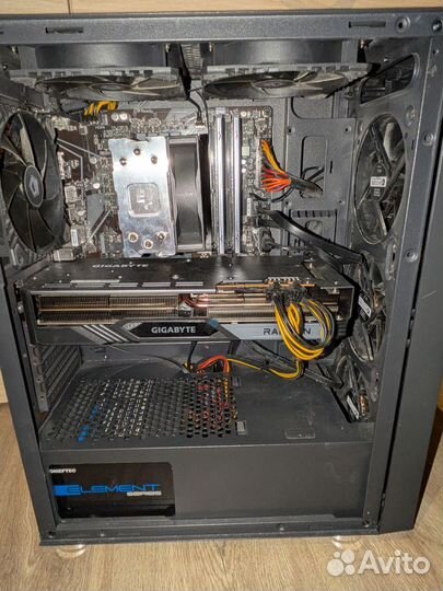 Компьютер i5-11400f; rx 7700xt