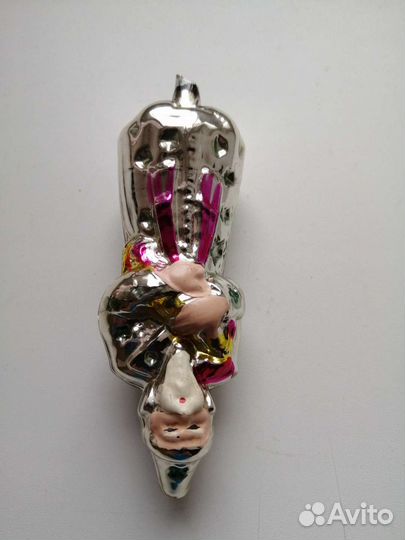 Елочные игрушки СССР на прищепке