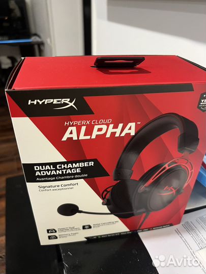 Наушники HyperX cloud alpha