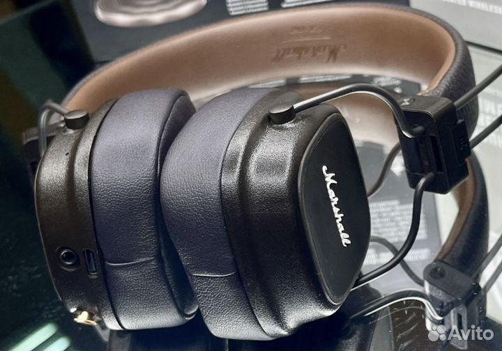 Marshall major 4 brown (коричневые)