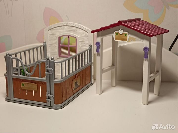 Конюшня schleich