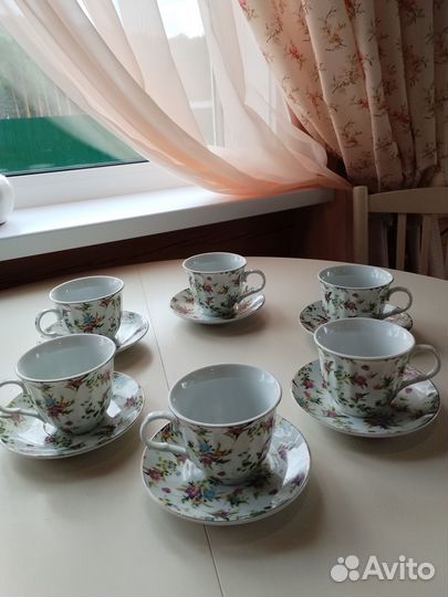 Новый чайный сервиз на 6 персон