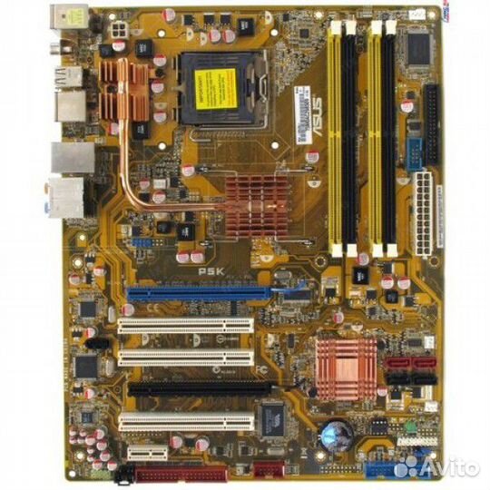 Материнская плата asus P5K LGA 775 P35 2xPCI-E+gbl