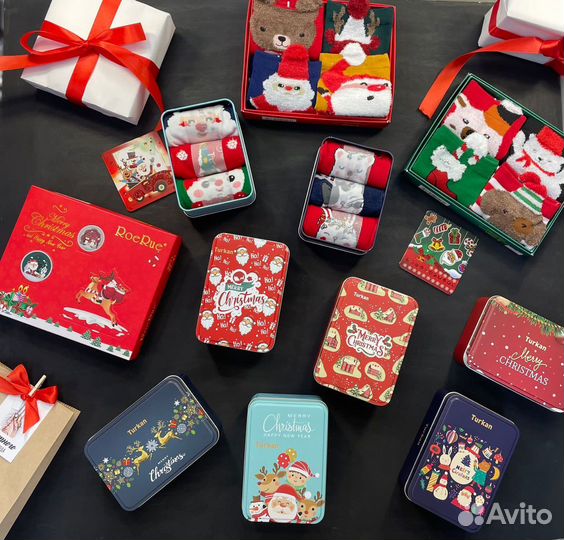 Новогодние носки