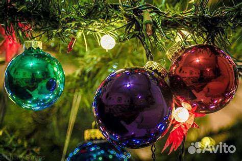 Елочные игрушки шары СССР 4 шт средний р-р зелёный