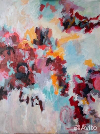 Картина абстракция в интерьер. В электронном виде