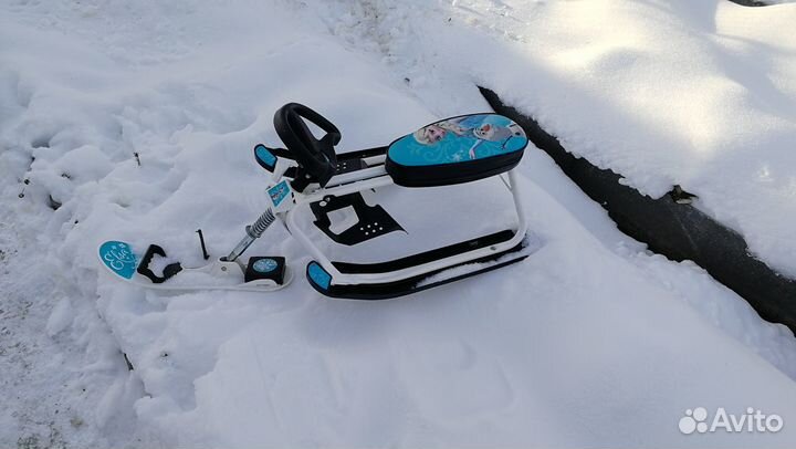 Санки- велосипед детский