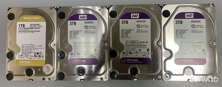 Hdd WD purple, gold