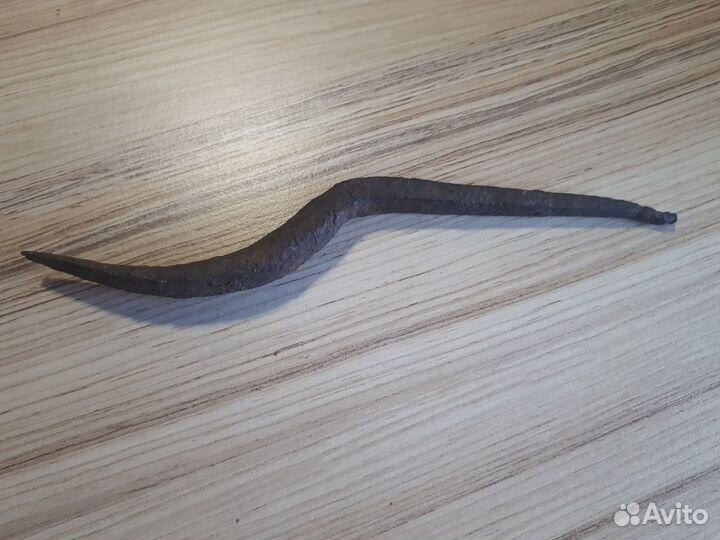 Кочедык 17 века. Кованое лапотное шило