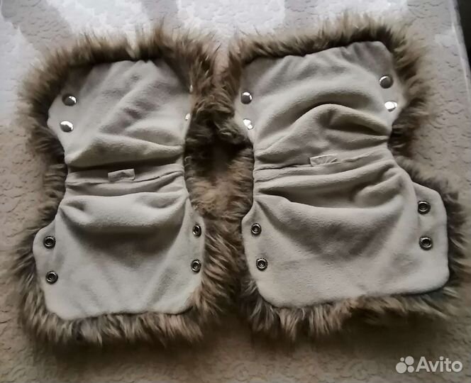 Муфта - варежки на каляску и санки