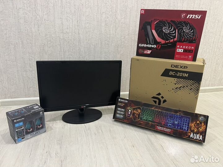 Пк в сборе i5 4670 / RX 580 8Gb