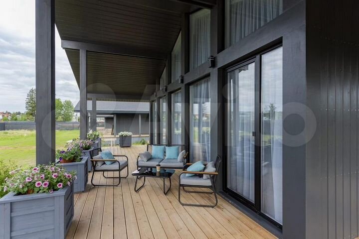 Коттедж 127 м² на участке 8 сот.