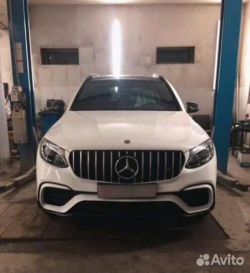 Передний бампер Mercedes в GLC/GLC Coupe 63 AMG