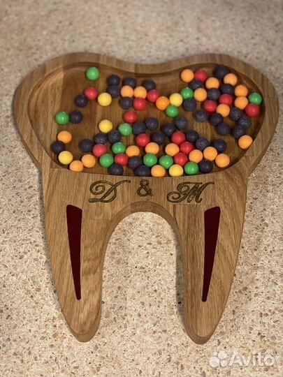 Менажница из дерева, винный стол