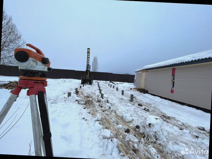 Жб сваи, монтаж и установка