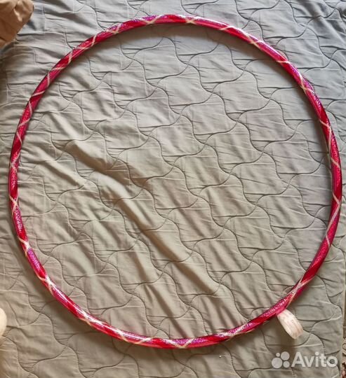 Обмотка обруча для художественной гимнастики